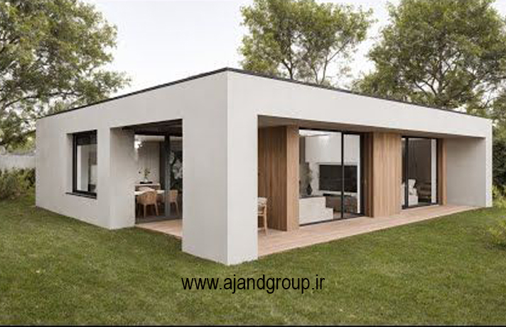 طراحی ویلای مدرن کوچک